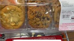 Which flavor sounds best? 24-count cookie variety pack from the Costco Bakery comes with 3 types of cookies: Oatmeal Raisin, chocolate chunk and double nut. I’m wondeirng why the double nut isn’t white Chocolate macadamia nut 🥺 #costco #costcoguide