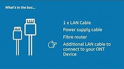 How to set up your fibre router - Introduction