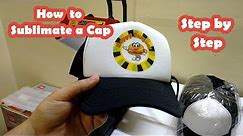 How to sublimate caps step by step cap heat press