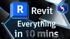 Revit - Tutorials for Beginners in 10 MINUTES ! [ COMPLETE GUIDE ]