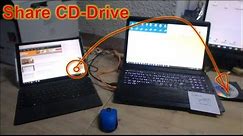 How to Share a Computer CD/DVD Drive with a Tablet