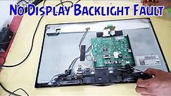 LG LED TV No Display Backlight fault Repairing