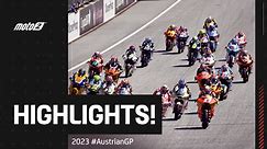 Moto2™ Race Highlights 💨 | 2023 #AustrianGP 🇦🇹