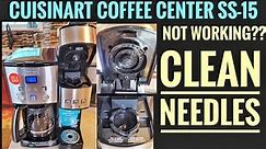 HOW TO FIX Cuisinart Coffee Center NOT BREWING Coffee ON K Cup Side SS-15 CLEAN NEEDLES