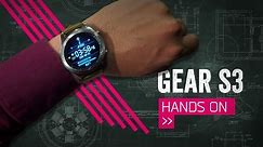 Samsung Gear S3 Hands-On