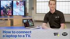 How to Connect a Laptop to a TV - Tech Tips from Best Buy