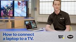 How to Connect a Laptop to a TV - Tech Tips from Best Buy