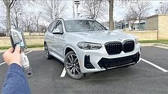 2023 BMW X3 sDrive30i: Start Up, Exhaust, Test Drive, Walkaround, POV and Review