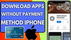 How To Download Apps Without Payment Method on iPhone || Install iphone apps without payment method