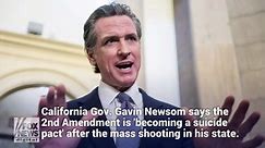 Gov. Gavin Newsom slams Second Amendment following mass shooting in Monterey Park