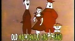 Music - 1953 - Disney Animated Sing Along Song special Old McDonald Had A Band With Professor Owl