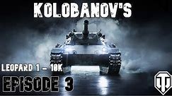Kolobanov's - Episode 3: Leopard 1 - 10K Damage: WoT Console - World of Tanks Console