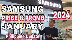 Samsung Price & Promo JANUARY UPDATE 2024