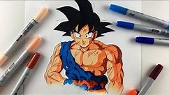 Drawing Goku Dragonball Z