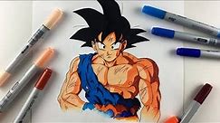 Drawing Goku Dragonball Z