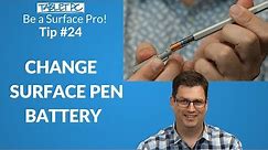 How to change your Surface Pen battery (Surface Pro 4 and Surface Book 1)