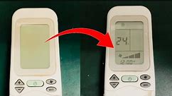 AC Remote Control Display Not Working ? How to DIY Repair AC Remote Control | Fix LCD No Display