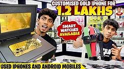 Customised Gold iPhone for 1.2 Lakhs | Used iPhone & Android Mobiles | Naveen’s Thought