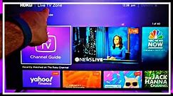 Roku Live Channel Favorites and Live Zones
