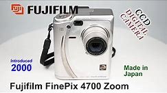 2000 Fujifilm FinePix 4700 Zoom - CCD Digital Camera