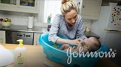 How to Wash Baby’s Face & Neck | JOHNSON’S®