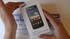 Samsung Galaxy S Advance (I9070) Android Smartphone Unboxing