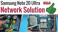 Samsung Note 20 Ultra No Signal /No Network/No service/emergency service solution