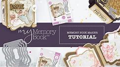 My Memory BookTutorial - Memory Book Maker Without Spine - With Jodie Johnson