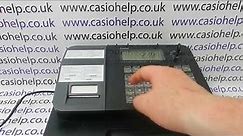 How To Set The Time And Date On The Casio SE-G1 / SE-S700 / SM-T273 / PCR-T273 Cash Register
