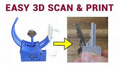 Automated and easy 3D scanning with OpenScan Mini - Guide and test