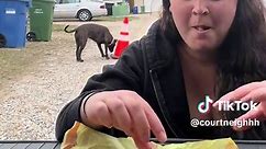 big W for Kdog 😤💀 #mcdonalds | rock paper food challenge with dog
