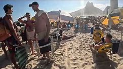 😲 🇧🇷 BEST BEACH in Brazil | LEBLON BEACH | RIO DE JANEIRO in 4K 2024
