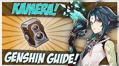 How To Get And Use The Kamera Gadget In Genshin Impact? | Genshin Impact Guide