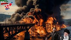 10 minutes ago! 10,000 North Korean Advanced Weapons Aid to Iran Scorched on Bridge by US Nuclear Mi