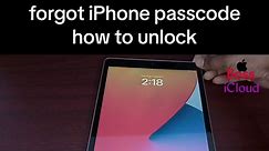 How to unlock iPad without passcode new method 100 % worked forgot iPhone passcode how to unlock#icloud #icloudunlock #icloudbypass #ipadunlock #bypassipad #ios #ipadactivationunlocking #bypassicloud #icloudactivation #unlockiwatch #activationlockremoval #bypasspasscode #iwatchactivationunlocking #macbookactivationunlocking #bypassappleid #unlockappleid #iphonedisabled #trending #fyp #viralvideos #viral