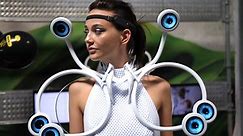 NeuroTech Fashion - ScreenDress launch Ars Electronica 2023 || Anouk Wipprecht x g.tec