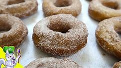 Deep Fried Cake Doughnuts| How to make Cake Donuts from Scratch