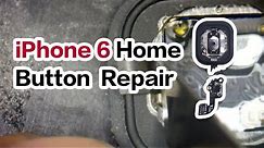 How to Fix Damaged iPhone 6 Home Button | Microsoldering Repair Lesson