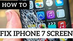 How To Guide: Fix iPhone 7 Cracked Glass - LCD Screen Replacement Repair DIY Tutorial