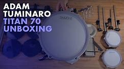 Simmons Titan 70 Electronic Drum Kit Unboxing and Setup with Adam Tuminaro