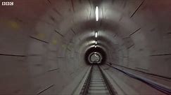 Crossrail tunnel drone