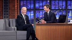 Joe Biden Denounces Trump’s “Outrageous Behavior” on ‘Late Night With Seth Meyers’
