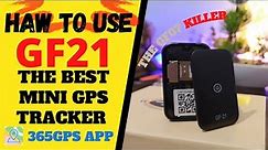 GF21 The Best Mini GPS Tracker for your Car with Real GPS Antenna Setup GF07 Killer REVIEW