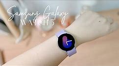 📦 Samsung Galaxy Watch 5 Unboxing (Aesthetic) + Features