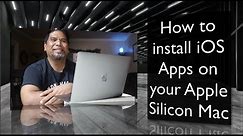How to install iOS apps On Apple Silicon Macs. iPhone & iPad apps on your M1 Macbook Pro, Air, Mini