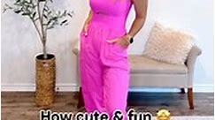 ⏰HOT SALE-WOMEN'S CAMISOLE TRACKSUITS ROMPER WITH POCKETS (BUY 2 FREE SHIPPING)