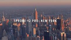 iPhone 12 Pro Cinematic 4K: New York