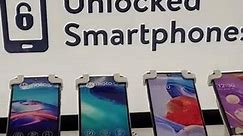Unlocked smart phones at Walmart