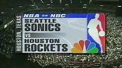 NBA On NBC - 1997 WCSF Deciding Game 7! Sonics @ Rockets