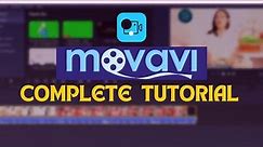 Movavi Video Editing Tutorial in 35 minutes For Complete Beginners | Movavi 2023